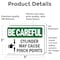 Signmission Safety Culture Sign, 5 in Width, Vinyl Decal, Rectangle OS-2PACK-BC-D-35-L-10072 - alternate 2